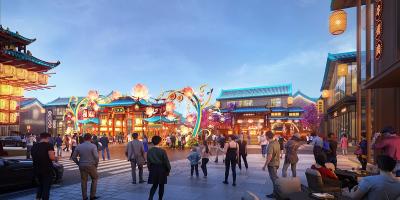 Jian xian li tourist attraction